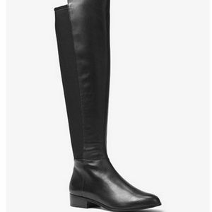 Michael Kors knee high leather boots
